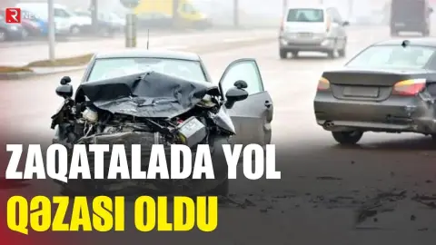 Zaqatalada yol qəzası oldu - RTV